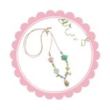  Dây Chuyền Ốc Hoa DVC0019 – Handmade Pastel 