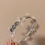  Băng Đô Nơ Đính Đá BDD017 – Ngọt Ngào, Sang Chảnh Chuẩn Nàng Thơ 