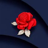  Cài áo ACA011 hoa hồng đỏ – Điểm nhấn quyến rũ, sang trọng nổi bật ✨ 