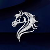  Cài áo  ACA012 ngựa đính đá – Cá tính mạnh mẽ, sang trọng cuốn hút ✨ 