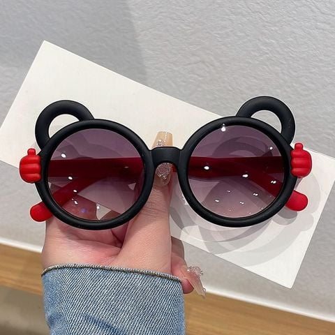  Mắt kính cho bé MKK012 – Dễ thương tai gấu, chống nắng bảo vệ mắt 