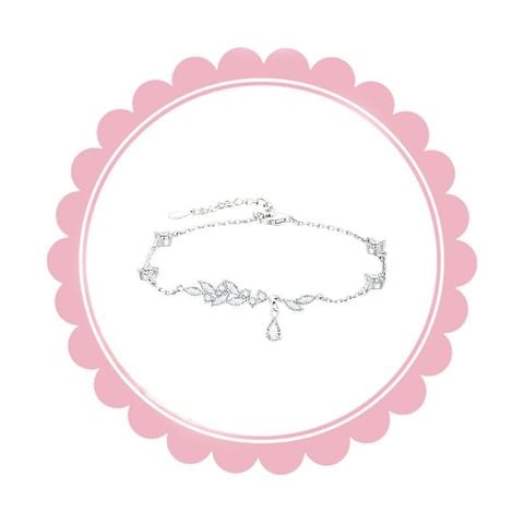  Vòng tay lúa titan đính đá TVC04 – Thanh mảnh, tinh tế, sang xịn ✨ 