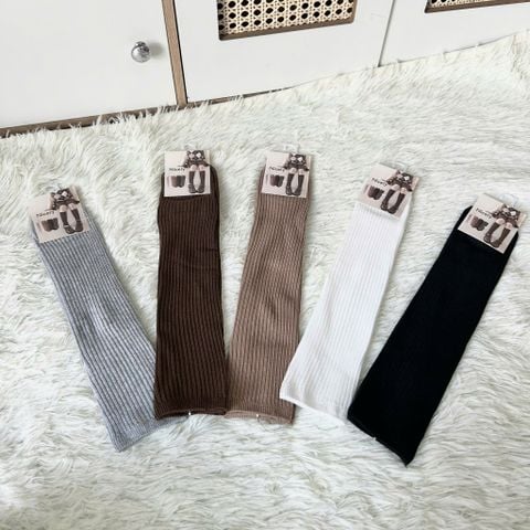  Vớ VOV0010  cho bé cổ cao gân basic cho bé – phối đồ dễ, 5 màu xin 