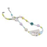 Dây chuyền DVC0025 Hạt cườm Pastel 
