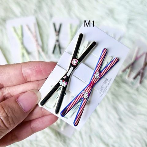  Kẹp Tóc Basic Hàn Quốc KTT0083 – Nhỏ Gọn, Thanh Lịch, Dễ Phối 