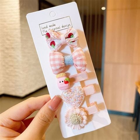  Kẹp tóc KTT0047 Set kẹp tóc nhiều món dễ thươn 