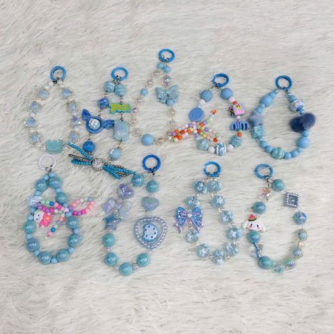  Dây đeo DTC06  điện thoại  Charm Xanh Pastel Siêu Xinh 