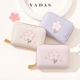  Ví BV003 – Ví Nữ Mini Da PU Cao Cấp, Thiết Kế Thanh Lịch, 3 Màu Pastel Thời Thượng 