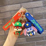  Móc khoá MK0024  Zootopia Judy & Nick 