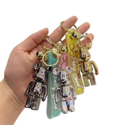  Móc khoá MK0022 Gấu Bearbrick Tráng Gương ✨ 