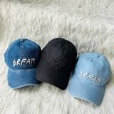  Nón NCC0329 – Nón Lưỡi Trai Jean Thêu Chữ Cá Tín 
