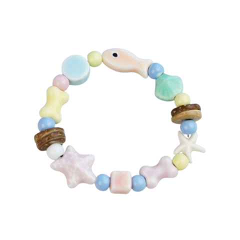 Vòng đeo tay LCT217 – Cá sao biển pastel siêu cute phong cách Hàn Quốc ⭐ 