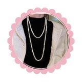  Vòng Đeo Cổ DVC008 – ngọc trai cổ điển, sang xinh cuốn hút 