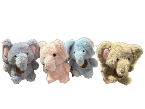  Móc Khóa Voi Nhồi Bông Tinh Nghịch MK005 – Siêu Dễ Thương, Mềm Mại, Treo Balo Là Mê Luôn! ✨ 