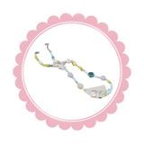  Dây chuyền DVC0025 Hạt cườm Pastel 