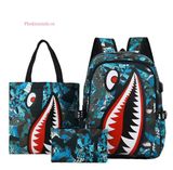  Balo BL042 – Balo cá mập cực chất 