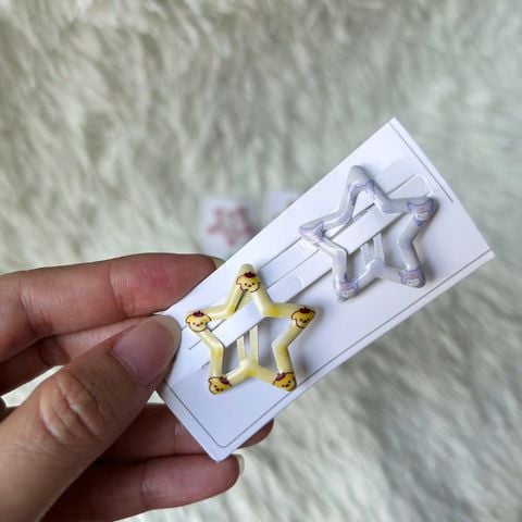  Kẹp Tóc Ngôi Sao KTT0082 – Xinh Xắn, Nổi Bật, Dễ Phối Đồ ✨ 