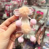  Set kẹp tóc bông bi đáng yêu KT0315 – Ngọt ngào, nổi bật, cực xinh cho nàng bánh bèo 