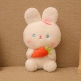  Thú Bông MNG025 Thỏ Ôm Cà Rốt Bunny Carrot Cutie 26cm – Gấu Bông Thỏ Xinh Cực Mềm 