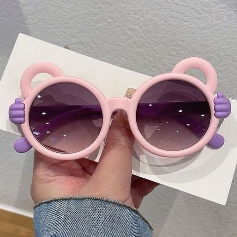  Mắt kính cho bé MKK012 – Dễ thương tai gấu, chống nắng bảo vệ mắt 