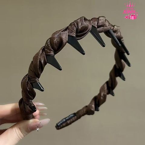  Cài tóc phồng BDD08 - vải bóng Twist Chic Headband 