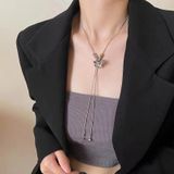  Dây chuyền DVC0014 Bướm Xinh Phong Cách Hàn – Thanh Lịch 