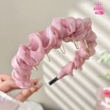  Băng Đô BDD04  – Siêu Xinh, Nữ Tính, Tôn Gương Mặt – 2 Màu Trắng & Hồng 