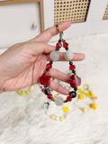  Dây đeo DTC02 điện thoại  charm cao cấp Mix màu trendy, siêu nổi bật 