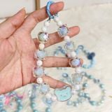  Dây đeo DTC06  điện thoại  Charm Xanh Pastel Siêu Xinh 