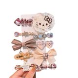  Bộ kẹp tóc KTT0041 cute phong cách Hello Kitty 