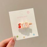  Kẹp tóc KTT0072 cà lem KTT0072 Set Đồ Ăn Siêu Cute 