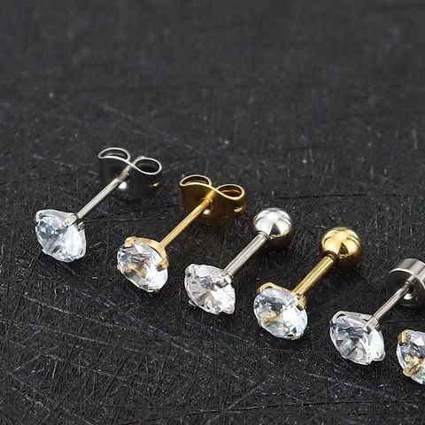  Bông tai đinh đá TB0445 – Lấp lánh tinh tế, đeo càng nhìn càng xinh ✨ 