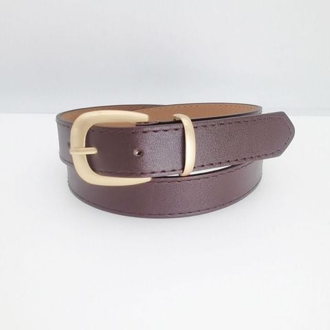 Thắt lưng MUNN03 Khóa Vuông Vintage – Thanh Lịch, Dễ Phối Đồ Hằng Ngày 