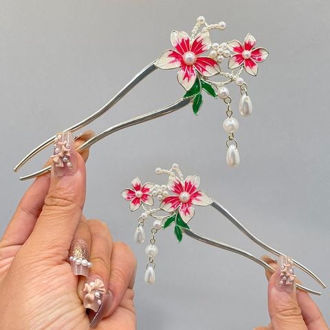  Trâm cài tóc KTT0033 – Điểm nhấn hoa ngọc trai thanh lịch, tôn nét dịu dàng 