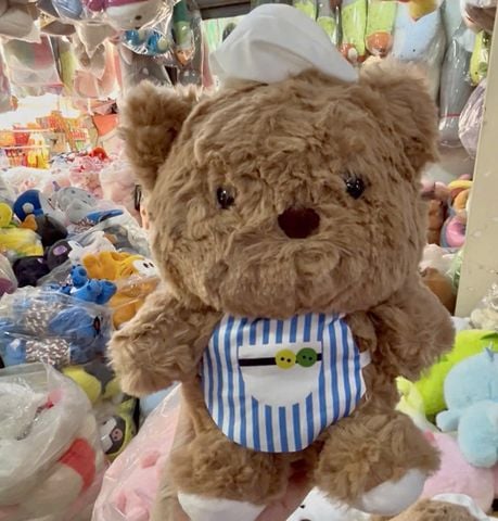  Thú nhồi bông Gấu đầu bếp Siêu Dễ Thương CGC025 