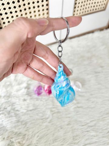  Móc Khóa Vỏ Ốc Xà Cừ Ánh Kim KMC025 