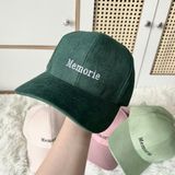  Nón NCC0306 – Mũ lưỡi trai unisex form đẹp, 3 màu basic dễ phối đồ 