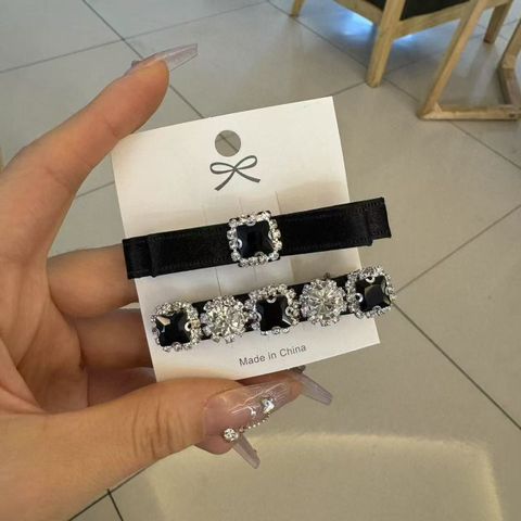  Kẹp tóc KTT0056 Mini Siêu Sang – Bling Bling Hồng/Đen/Bạc 