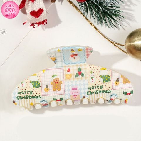  KẸP TÓC TK0318 – HỌA TIẾT NOEL NGỌT NGÀO, ĐÁNG YÊU 