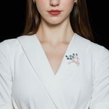  Cài áo ACA017 hươu đính đá xanh – Sang trọng tinh xảo, khí chất nổi bật ✨ 