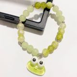  Lắc Tay Hạt Cute LCT207 – Charm Kitty & Ếch Xanh Dễ Thương, Đeo Là Mê 