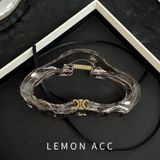  Kẹp tóc KTT0052 Claw Clip Đen Trong/Trắng Đen 