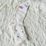  Tất Cổ Cao Viền Bèo VOV0012 – Phong Cách Vintage 