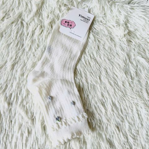 Tất Cổ Cao Viền Bèo VOV0012 – Phong Cách Vintage 