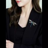  Cài áo ACA016 chuồn chuồn đính đá – Tinh xảo nghệ thuật, sang trọng nổi bật ✨ 