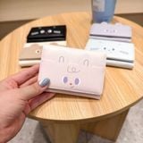  Ví BV004 – Ví Nữ Mini Da PU Cao Cấp, Thiết Kế Đơn Giản, Nhiều Màu Pastel Dễ Thương 