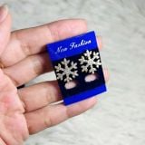  Bông tai TB0458 - Bông Tuyết 1cm Sang Chảnh Nhẹ Nhàng 