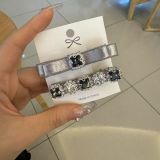  Kẹp tóc KTT0056 Mini Siêu Sang – Bling Bling Hồng/Đen/Bạc 