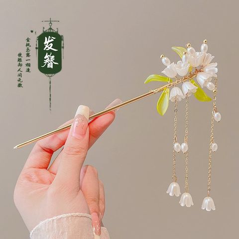  Trâm cài tóc KTT0037 Hoa Ngọc Cổ Phong – Thanh Lịch & Tinh Tế Chuẩn Á Đông 