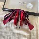  Kẹp tóc KTT0053 Kẹp chuối Nơ Ruy Băng Lớn Siêu Xinh 